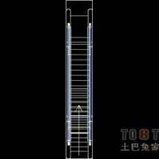 自动扶梯、自动电梯模型免费下载16个