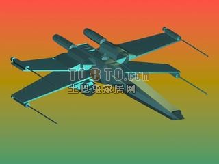 战机模型-飞机3D模型素材42