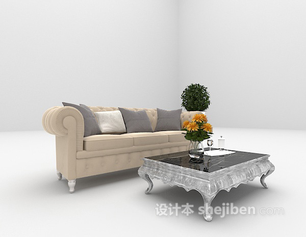 欧式单人沙发大全3d模型下载