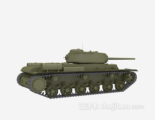 轻型坦克免费3d模型下载