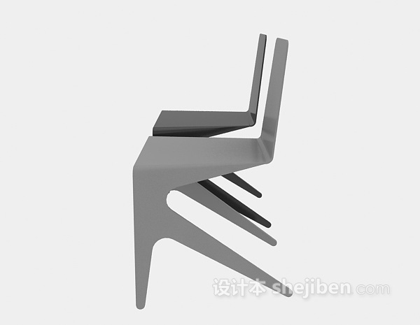 现代椅子3d模型下载