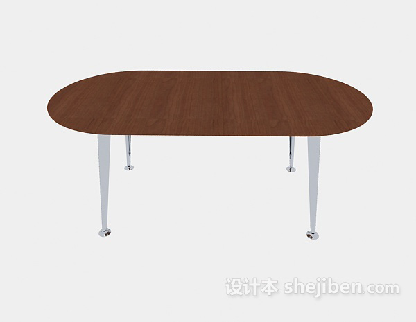 现代风格实木沙发边桌边几3d模型下载