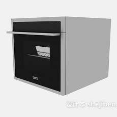 小型烤箱3d模型下载