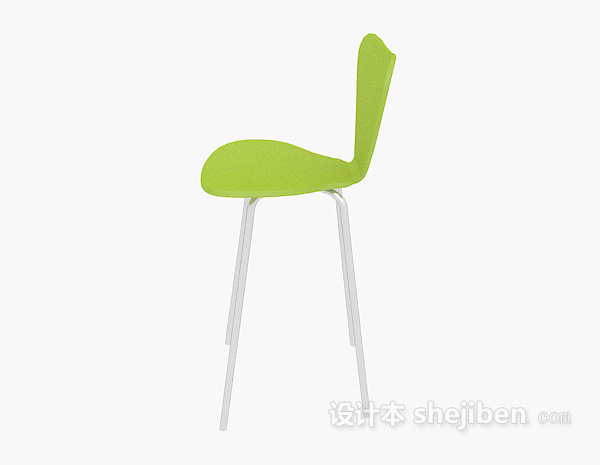绿色塑料椅