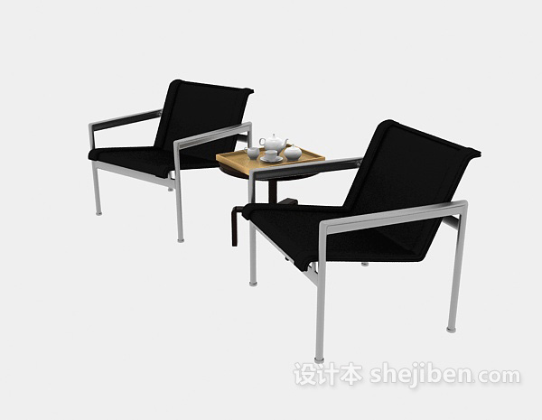简洁休闲椅子3d模型下载