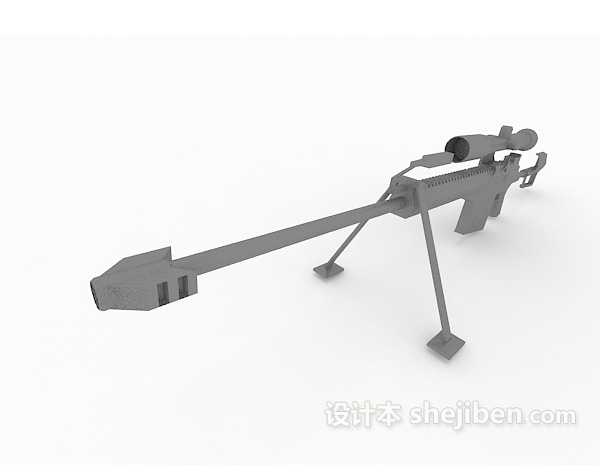 机枪3d模型下载