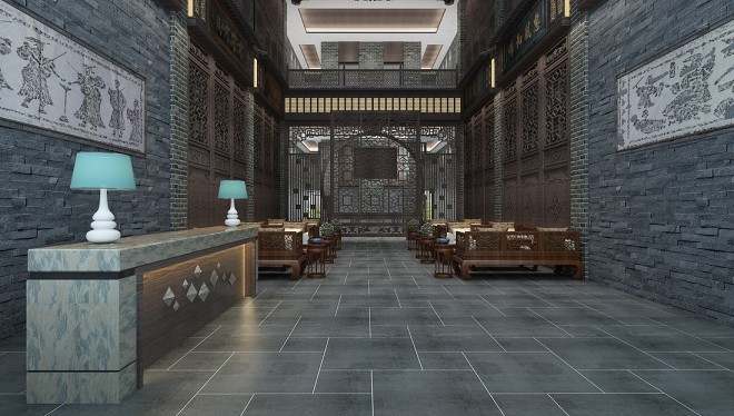 峰阁空间 | 中式风艺术酒店设计